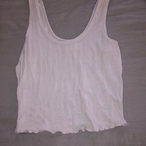 Light blue crop tillys tank